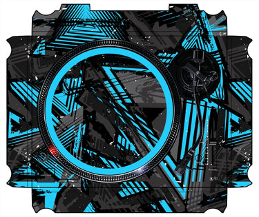 Technics 1200 / 1210 MK7 Skin Ridge Blue Light